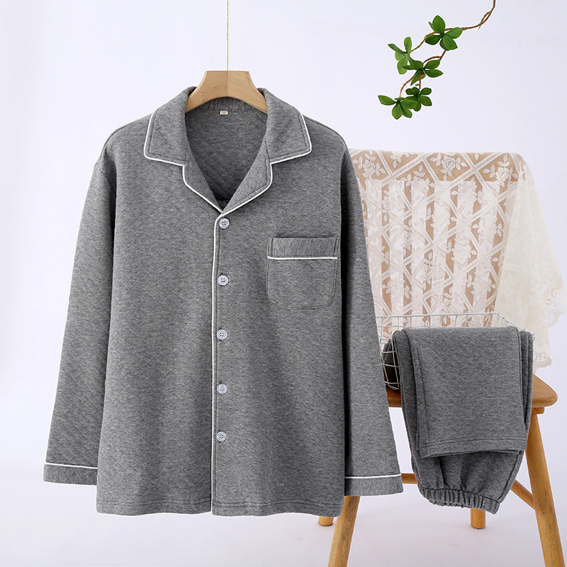 Pair-house suit made of air-layer material