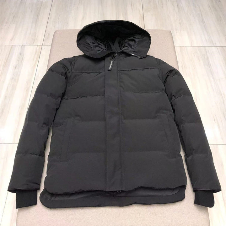 Winter down jacket for men and women, warm lined