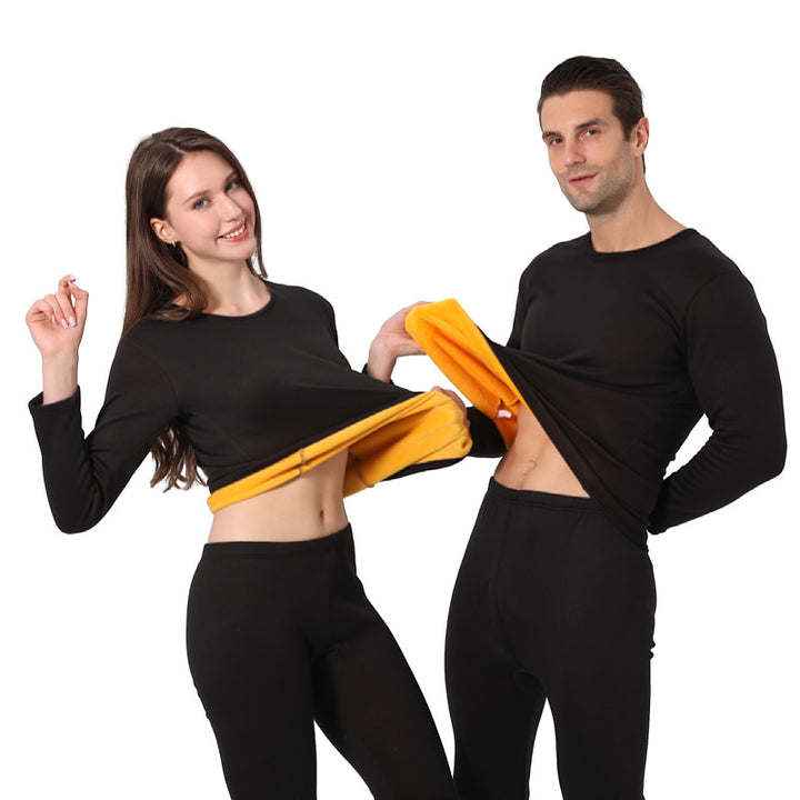 Thermal underwear set, insulated, for women and men