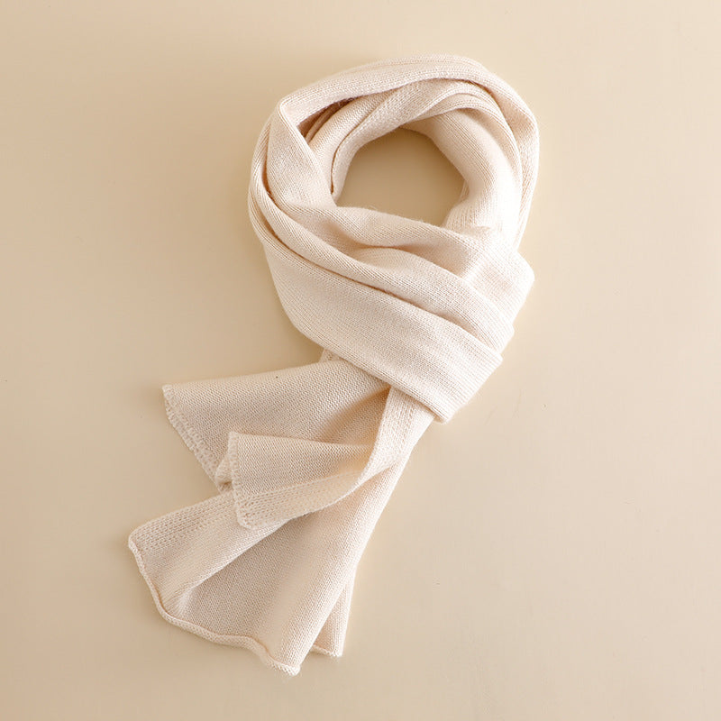 Knitted Scarf, 152x26 cm