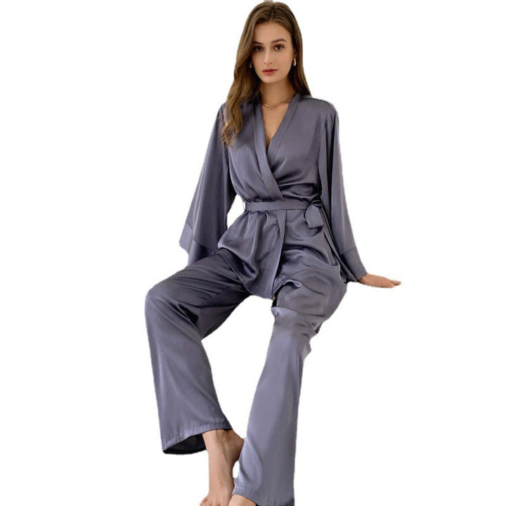 Women’s Pajama Set, Satin Look, Long Sleeve