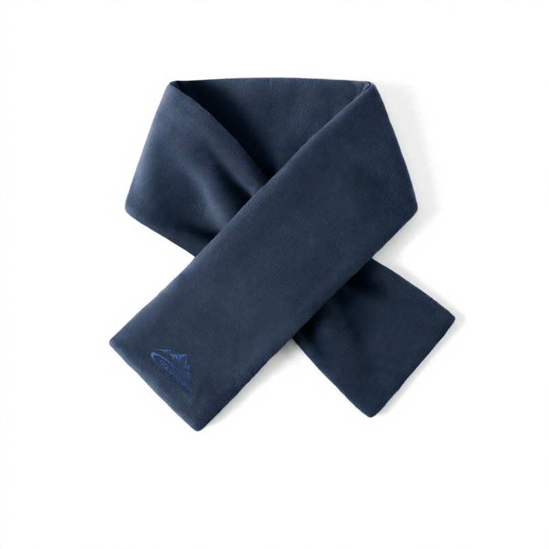 Warmer knit loop scarf for outdoor activities