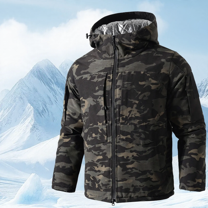 Tactical Men's Winter Jacket, M65 Style, Water Resistant