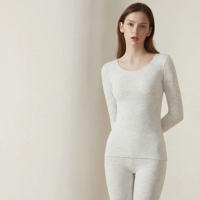 Thermal underwear set with heating function for women and men