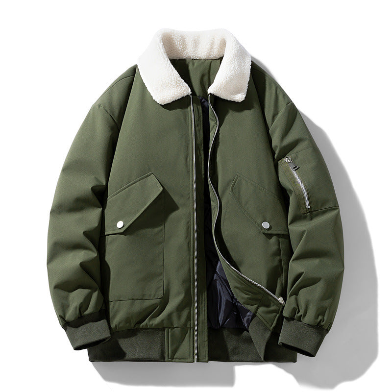 Men's Winter Jacket, lined, big sizes