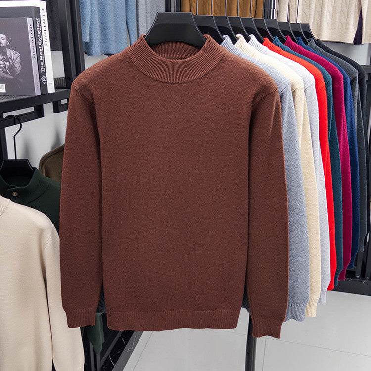 Men's turtleneck sweater made of pure wool