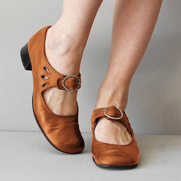 Mune Fashion | Orthopedic Vintage Shoes with Round Toe