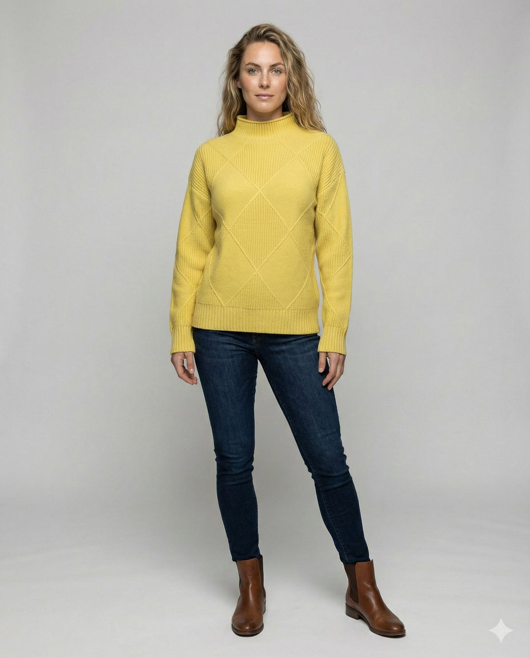 Soft Cashmere Turtleneck Sweater Women