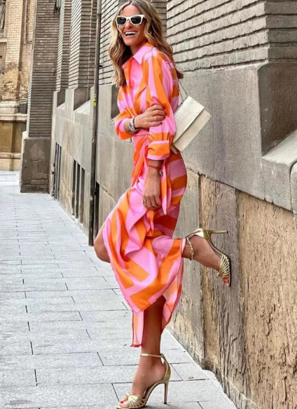 Summer wrap dress