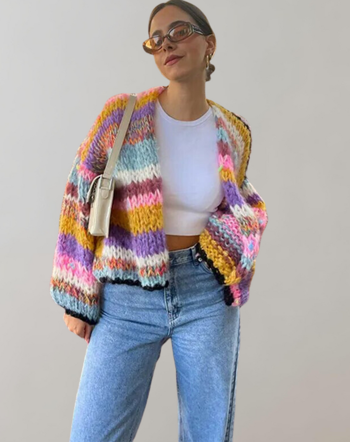 Mune | Knit Women's Jacket with Open Front