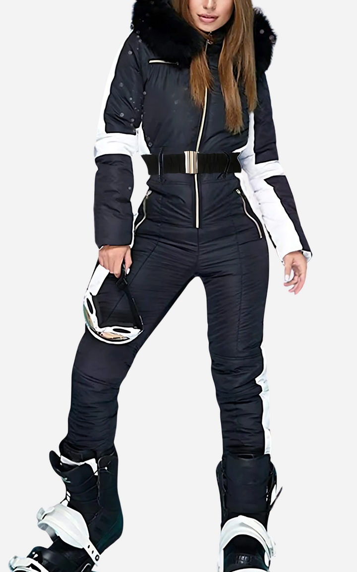 Mune | Ski Overall 1 Piece with Belt Women's Elegance and Warmth