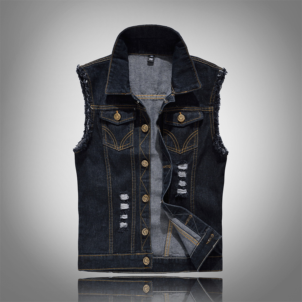 Mune Fashion Stylish Denim Vest for Men