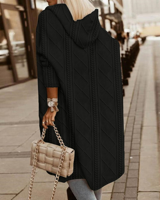 Mune | Long structured cloak with hood