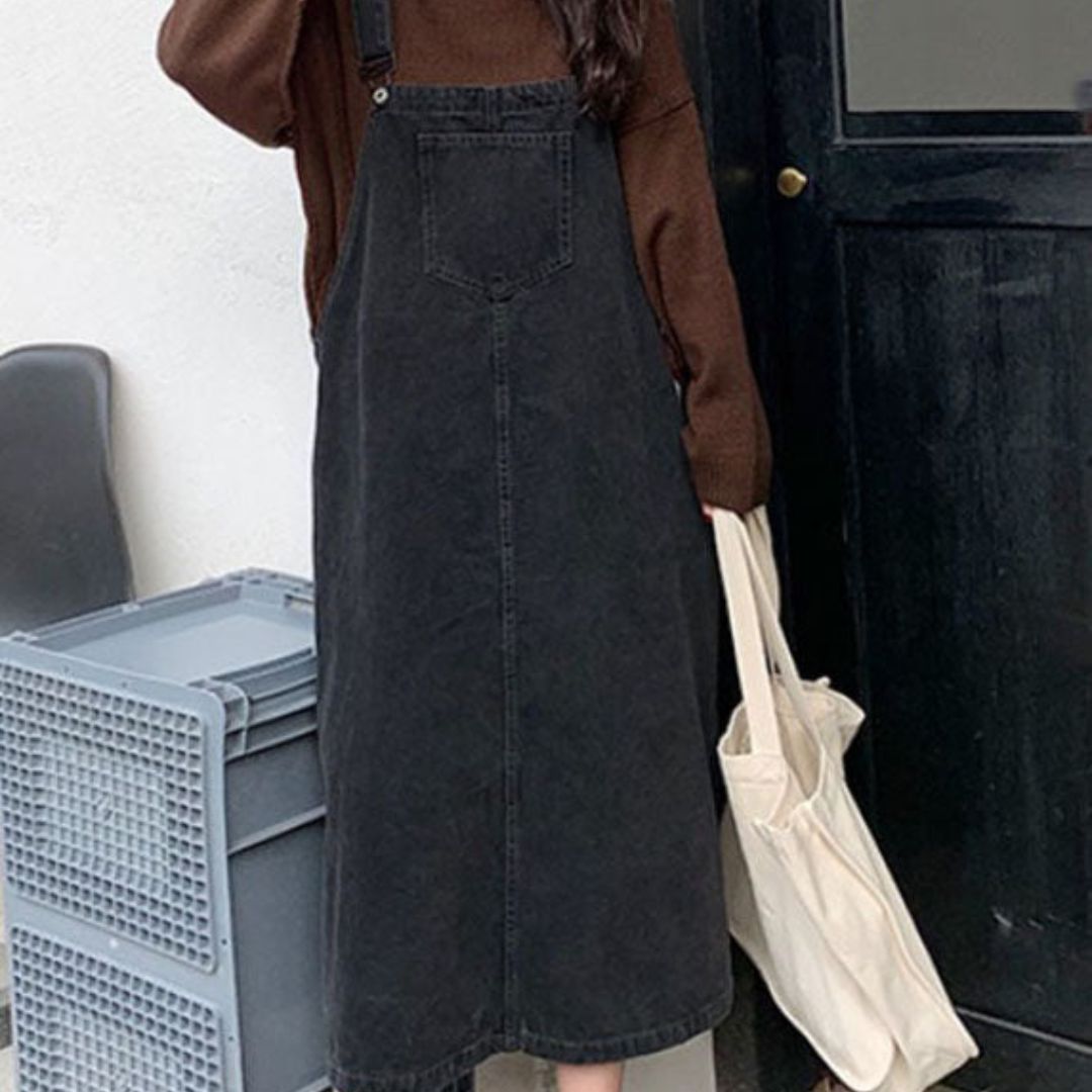 Mune | Casual Denim Jumpsuit with Front Pocket