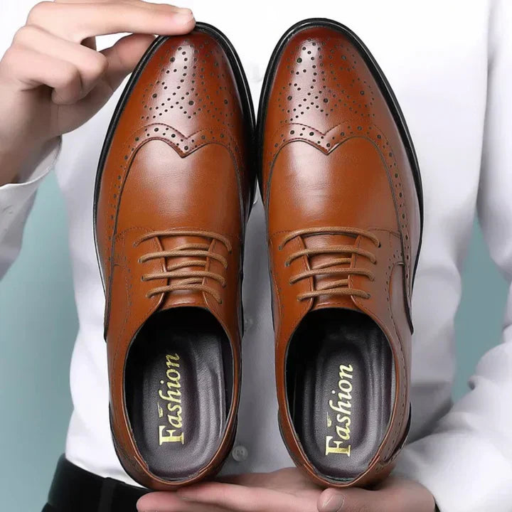 Comfortable Oxford Men's Business Suit Shoes Mune Fashion