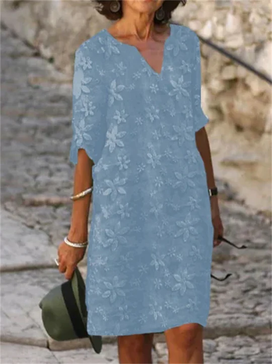 Mune | Cotton Summer Dresses with Floral Print