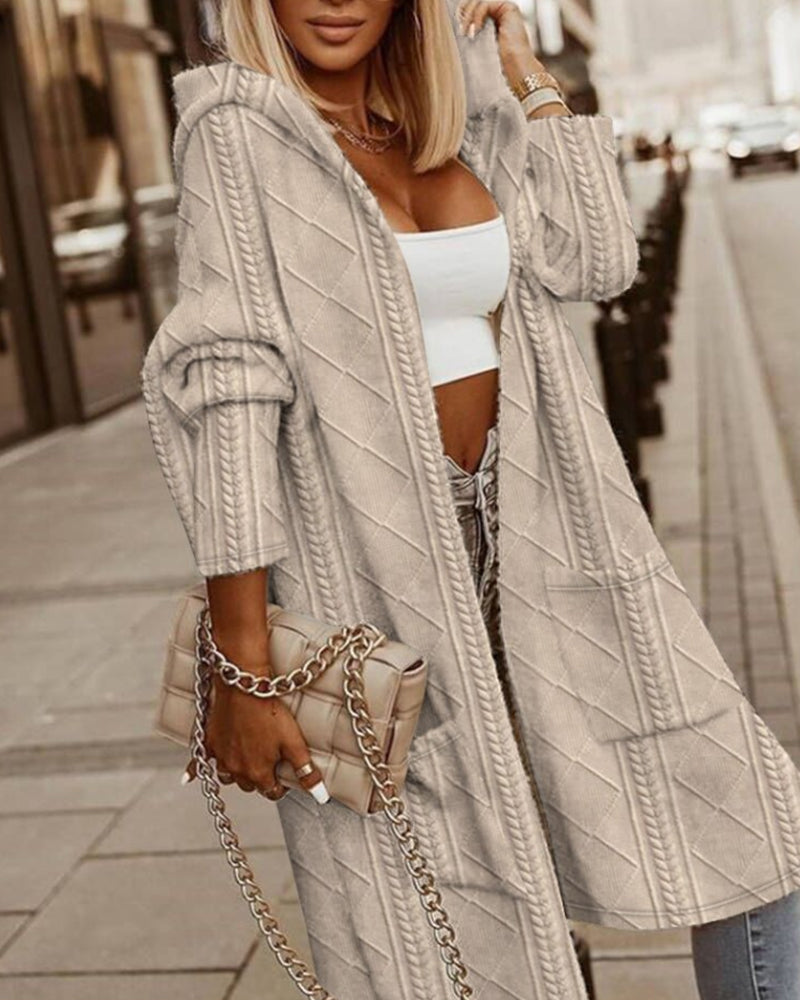 Mune | Long structured cloak with hood