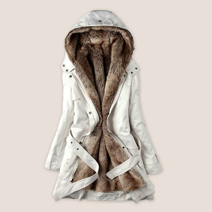 Mune | Faux Fur Lined Parka Hooded Parka Up To The Middle Of The Thigh
