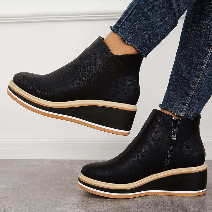 Mune Fashion | Ankle boot with side zipper