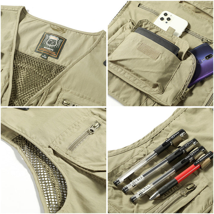Eloura-Moda | Multi Pocket Summer Vest