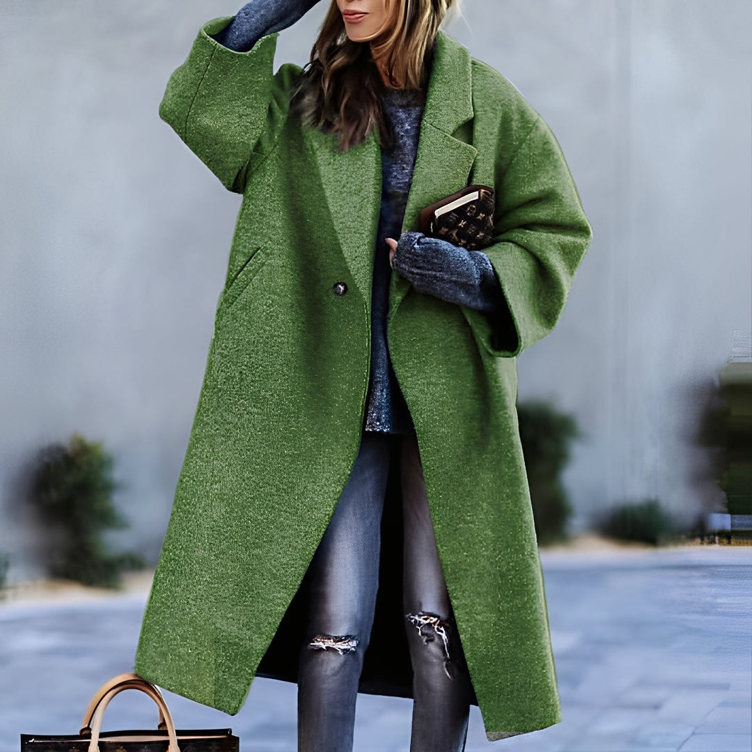 Mune | Elegant Classic Loose Coat for Women