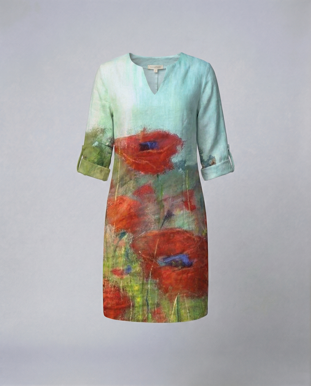 Elegant floral dress women's