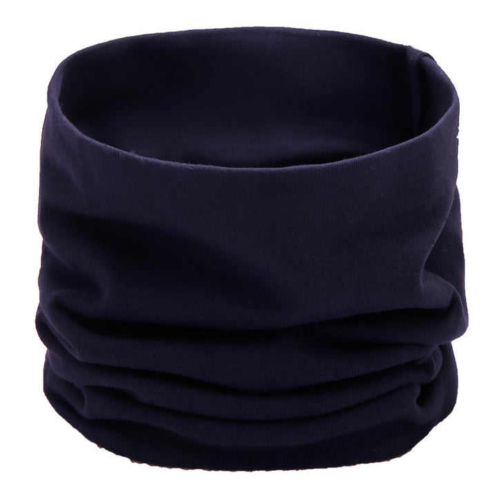 Cotton tube scarf, warming, for sports and everyday use