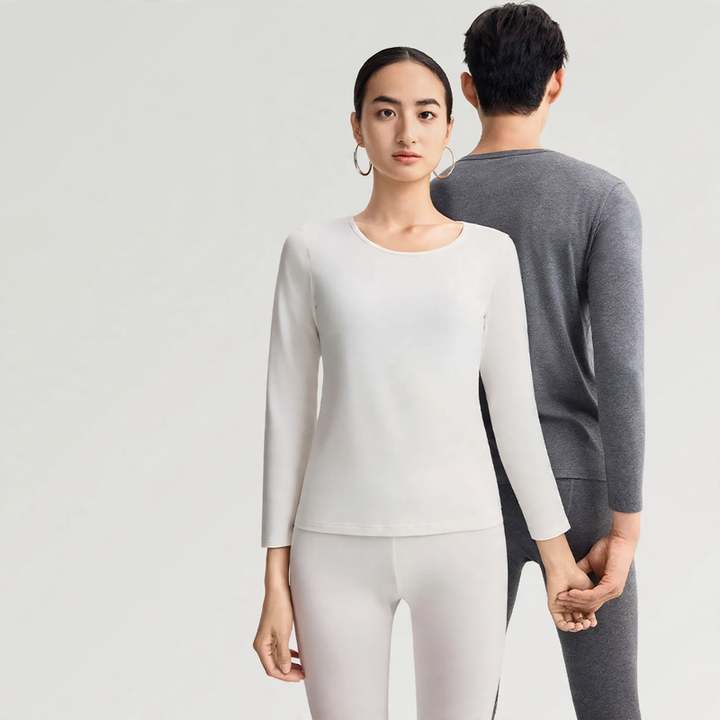 Cotton thermal underwear set for women and men