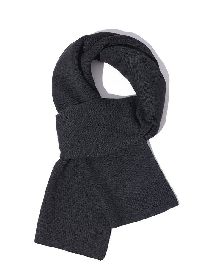 Thick men's scarf in solid colors