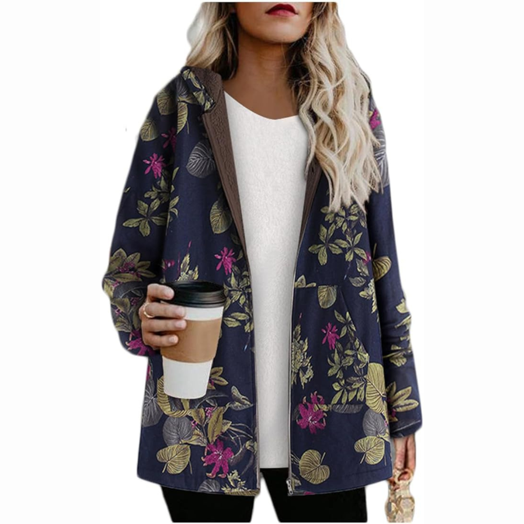 Mune | Fleece-lined Hooded Jacket Vest with Relaxed Fit
