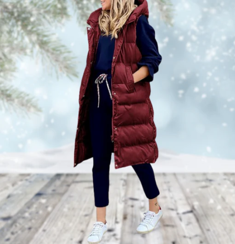 Mune | Long Gilet Coat