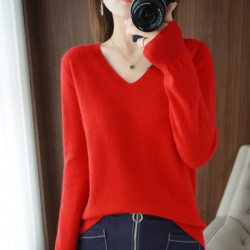 Mune | V-Neck Made Of Cashmere