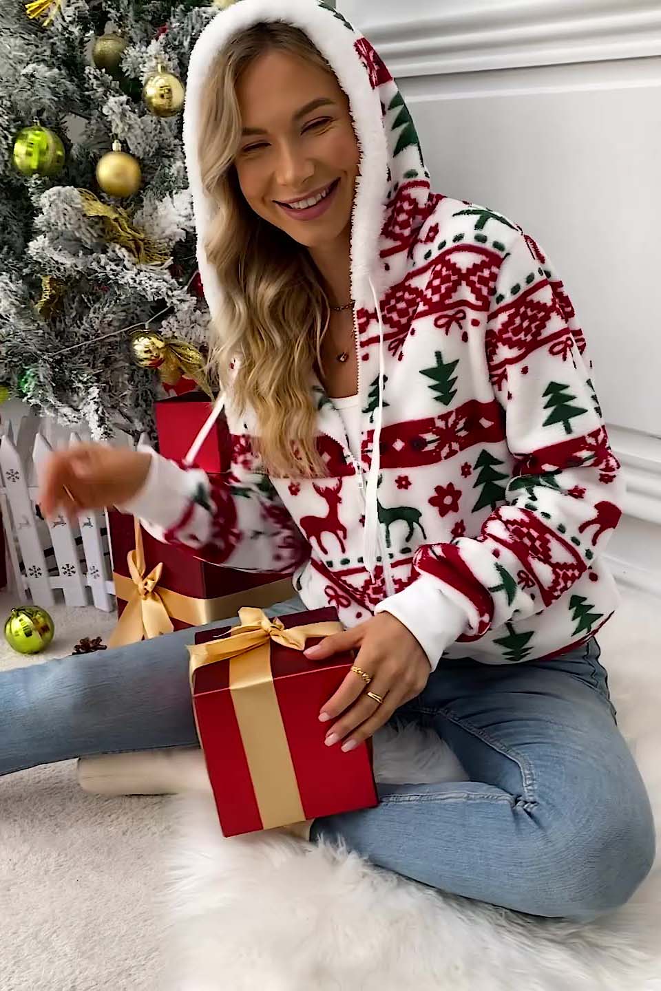 Mune | Festive Christmas Cardigan