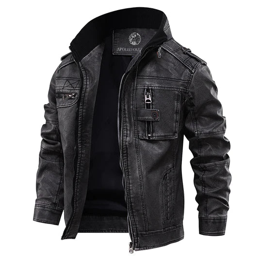 Mune | Elegant Premium Leather Jacket for Men