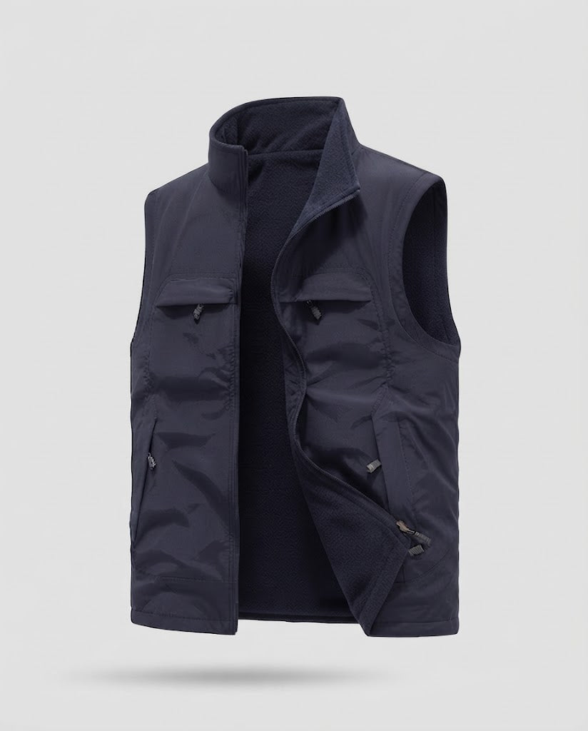 Men's Practical and Versatile Fleece Vest Mune Fashion