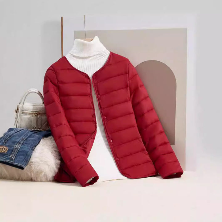Light, padded women's quilted jacket