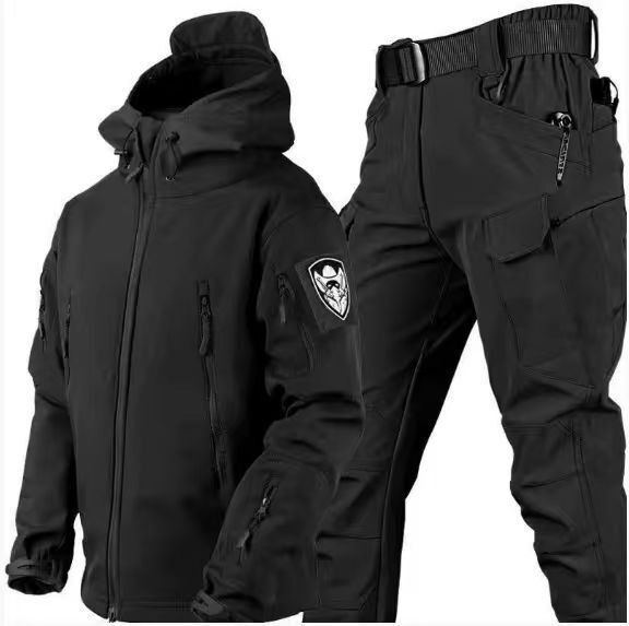 Warm All-Weather Thermal Set Winter Clothing Men