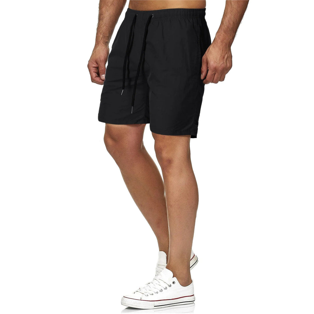 Mune Fashion | Quick-Drying Solid Color Fitness Swim Trunks for Men