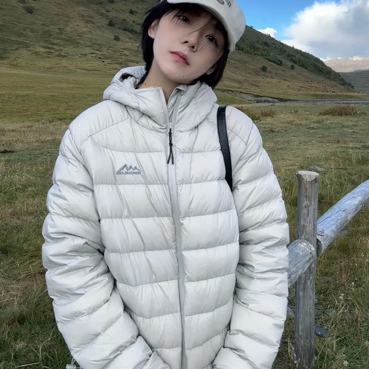 Light down jacket for women and men