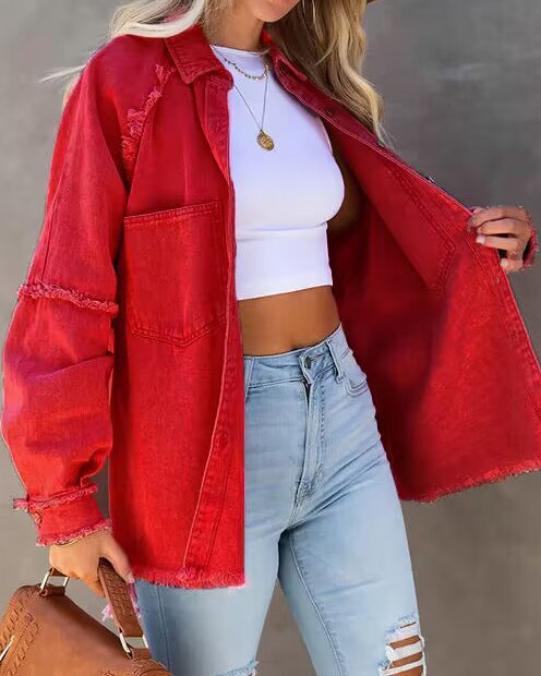 Mune | Edge Patchwork Pocket Denim Jacket