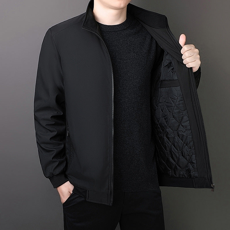 Padded men's winter jacket for everyday use