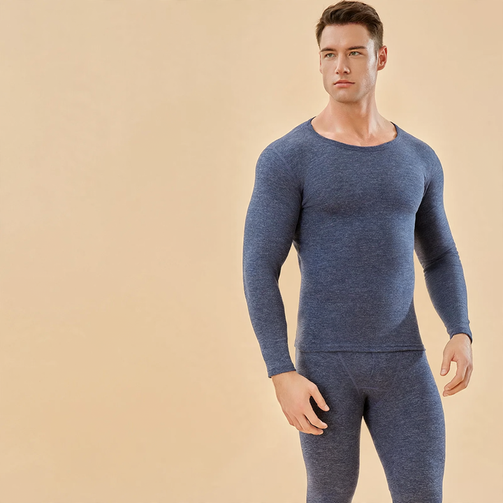 Thermal underwear set made of cashmere and silk