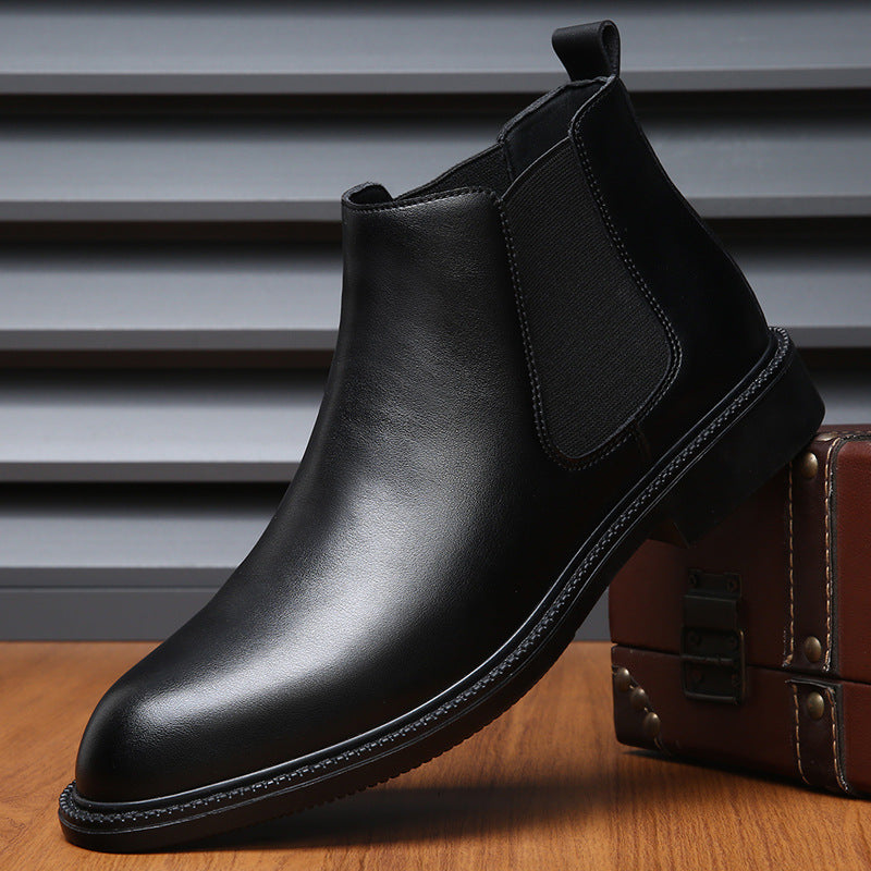 Men's Chelsea Boots in British Style, lined