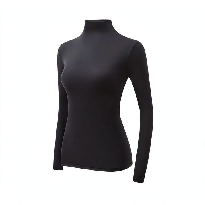 Women’s Thermo Set, high collar, elastic, seamless
