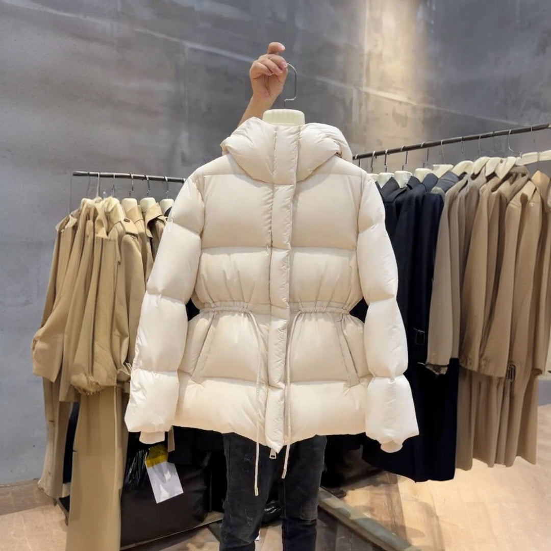 Women’s winter jacket, fitted, warm and elegant