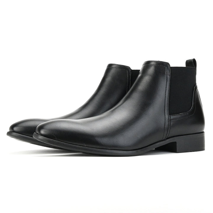 Men's Chelsea boots, square toe, versatile