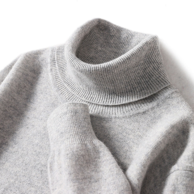 Business pullover made of 100% virgin wool