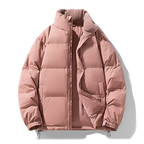 Warm down jacket for men and women