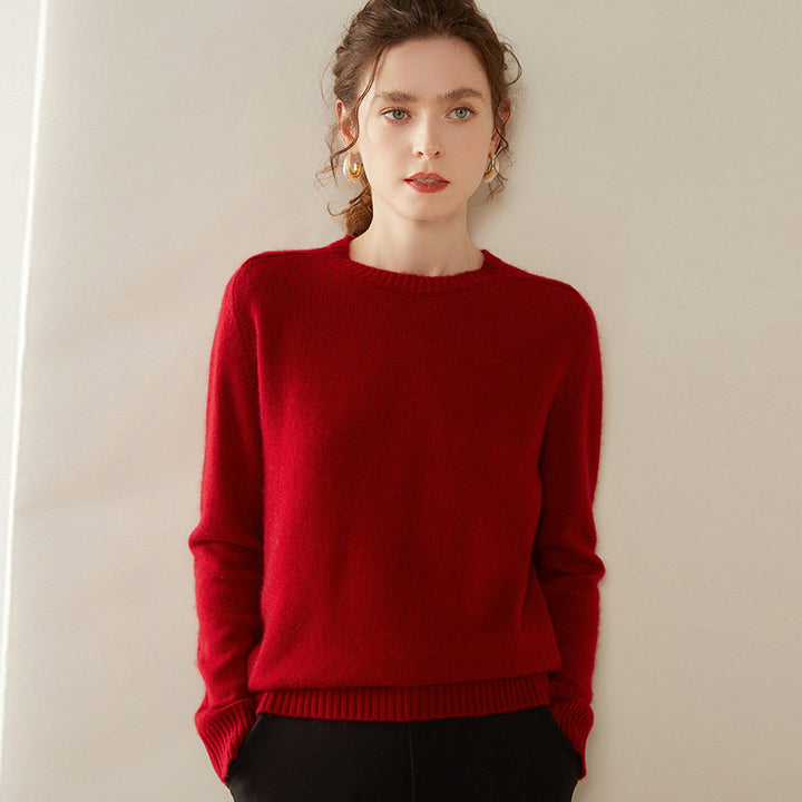 Women's cashmere sweater, 100% cashmere, two-ply