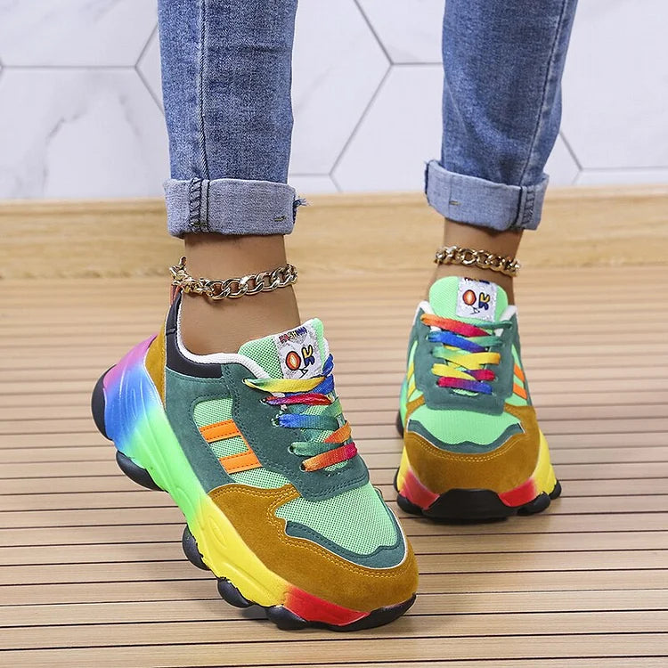 Mune Fashion | Orthopedic Rainbow Shoes